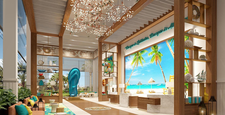 Official opening of the five-star Margaritaville Island Reserve Cap Cana